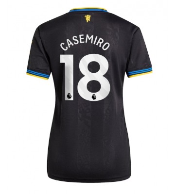 Manchester United Casemiro #18 Tredjetrøje Dame 2025-26 Kortærmet